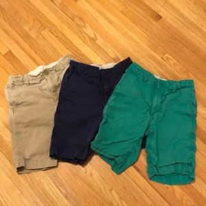 Gap kids all 3 pairs of boys shorts